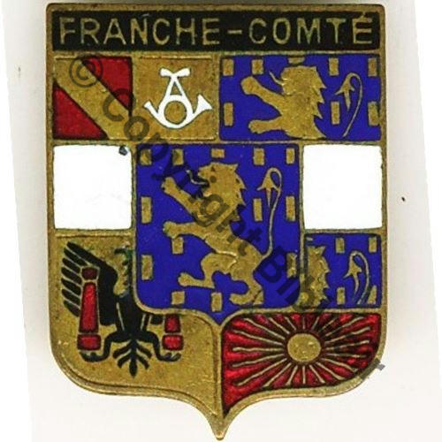ARMEE TERRE  2e BATAILLON DE FRANCHE COMTE 1943.46 et NON GBM.2.52  A.AUGIS 1Lign Bol allonge Granuleux Src.chewi.fr 16Eur06.16 
